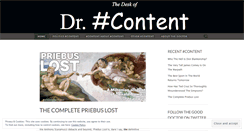Desktop Screenshot of doctorcontent.com